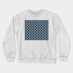 Sparkle Mermaid Pattern Crewneck Sweatshirt